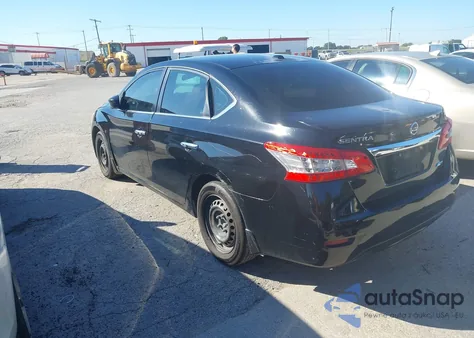 2013 Nissan Sentra S/Sv/Sr/Sl from USA, damaged, VIN 1N4AB7AP2DN901582